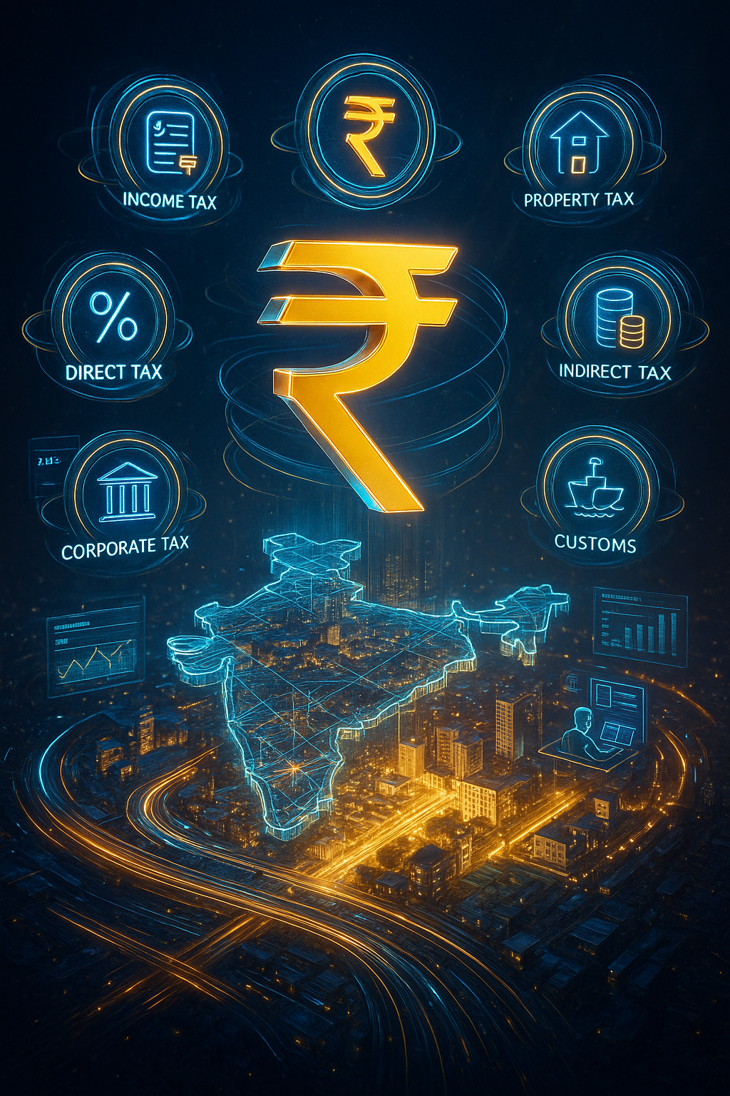 Types of Taxes in India Explained: Understanding Direct and Indirect Taxes for Every Citizen (2025 Guide) in the easiest way 1 types of taxes in India