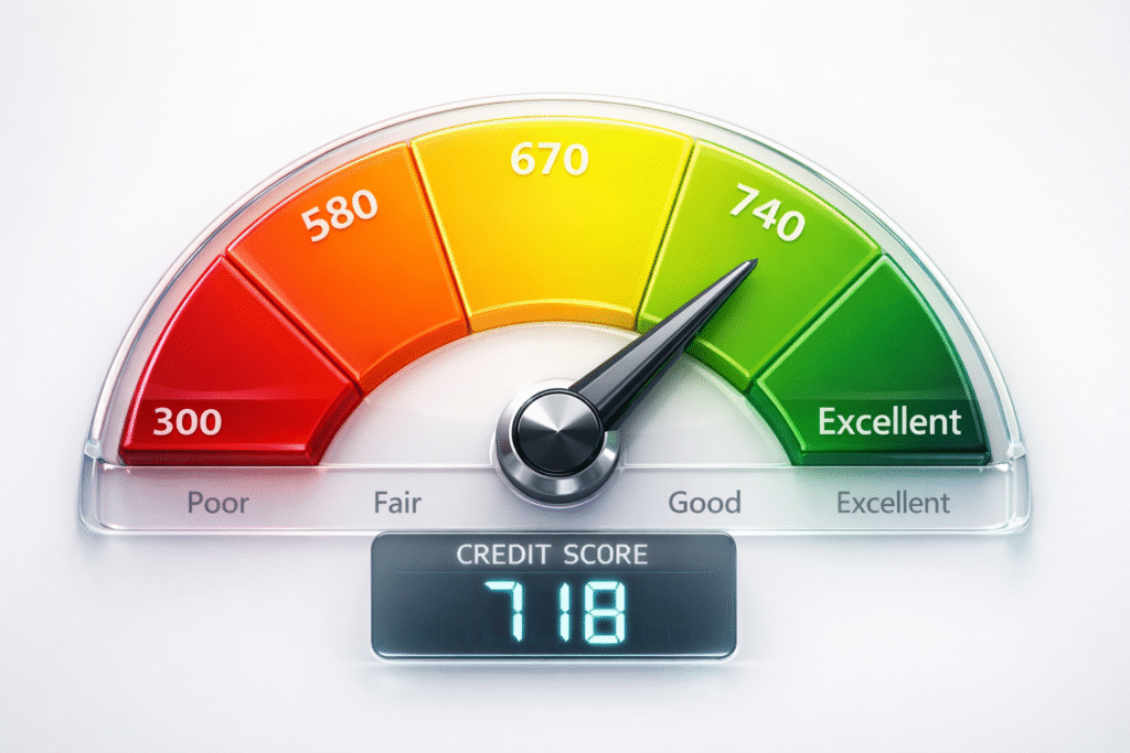 how do credit scores work in usa