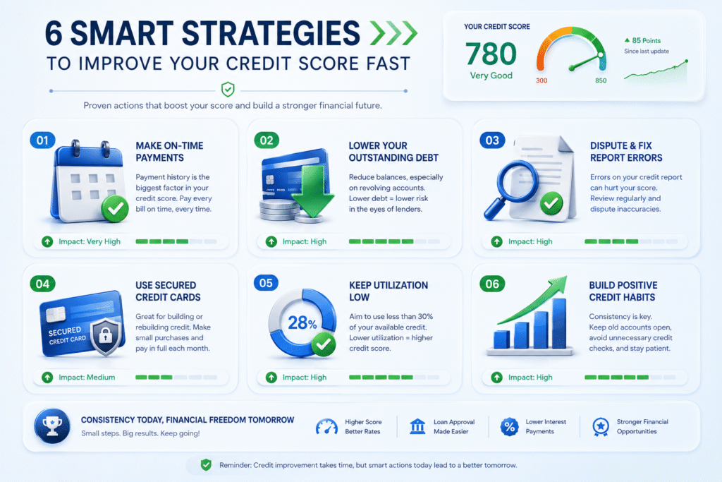 How to Improve Your Credit Score Fast: 15 Proven Strategies That Actually Work 4 how to improve your credit score