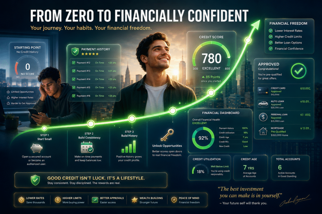 How to Build Credit With No Credit History: 11 Strongest Ways to Start From Zero 11 how to build credit with no credit